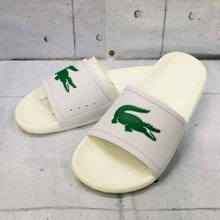 ラコステ(LACOSTE)の新品 正規品 タグ付き ラコステ 25.0cm 白 サンダル(サンダル)