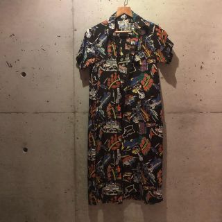 ビームス(BEAMS)のシャツワンピース(ひざ丈ワンピース)