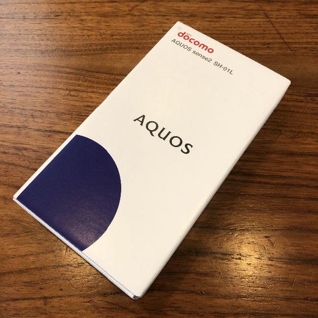 新品 ドコモ AQUOS Sense2 SH-01L 金 SIMフリー 判定〇