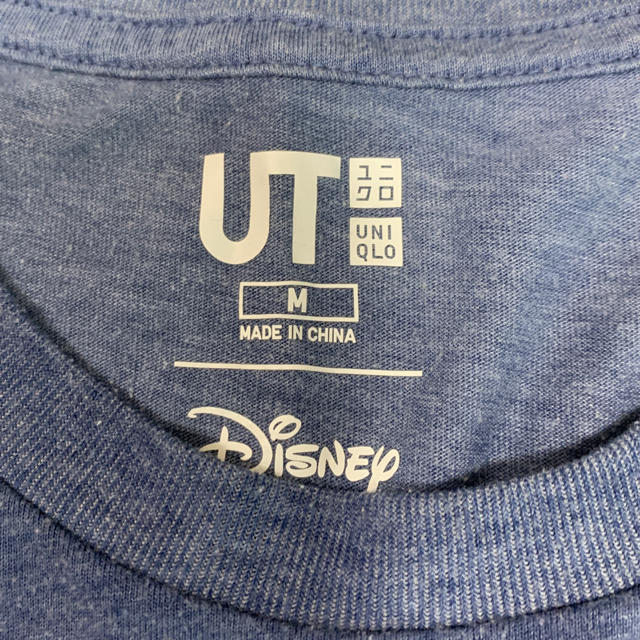 UNIQLO(ユニクロ)のUNIQLO ミッキーTシャツ ブルー レディースのトップス(Tシャツ(半袖/袖なし))の商品写真