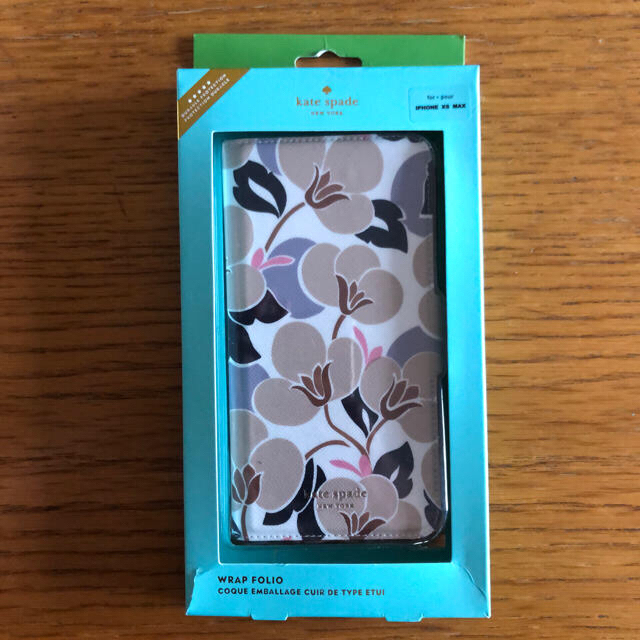 【sale】 kate spade 新品 iphone XS MAX フローラル