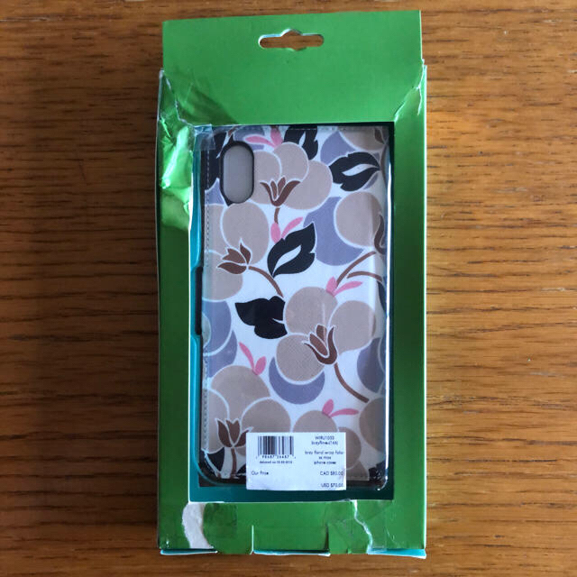 【sale】 kate spade 新品 iphone XS MAX フローラル