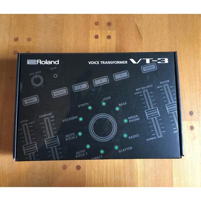 Roland(ローランド)のVT-3 Roland  美品 楽器のレコーディング/PA機器(エフェクター)の商品写真