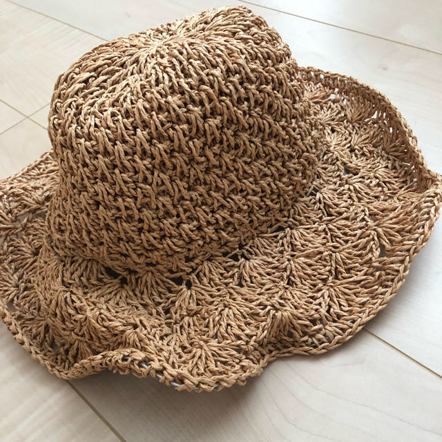 ZARA(ザラ)の麦わら帽子 レディース レディースの帽子(麦わら帽子/ストローハット)の商品写真