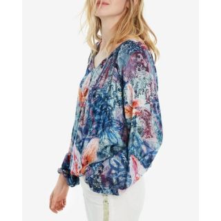 デシグアル(DESIGUAL)の新品 定価11900円 デシグアル ブラウス XS, S、XL,XXL(シャツ/ブラウス(長袖/七分))