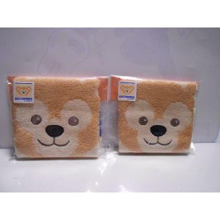 ディズニー(Disney)のダッフィー　ハンドタオル　2枚セット(その他)