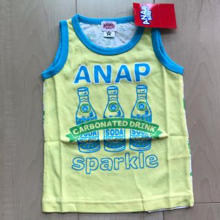 アナップキッズ(ANAP Kids)の[新品タグ付]ANAP KIDS タンクトップ 90サイズ(Tシャツ/カットソー)