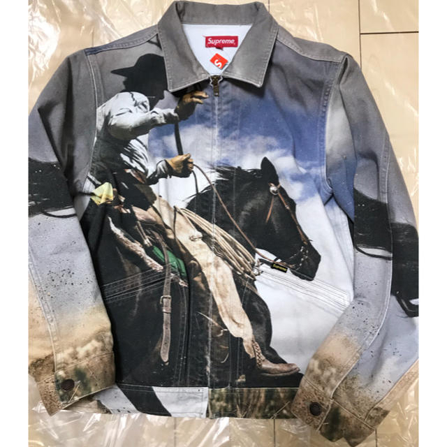 日本未発売】 Supreme Supreme Cowboy Denim Work Jacket Gジャン/デニムジャケット