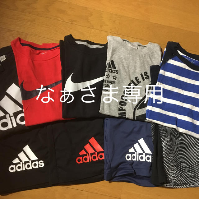 adidas(アディダス)のキッズまとめ売り キッズ/ベビー/マタニティのキッズ服男の子用(90cm~)(Tシャツ/カットソー)の商品写真