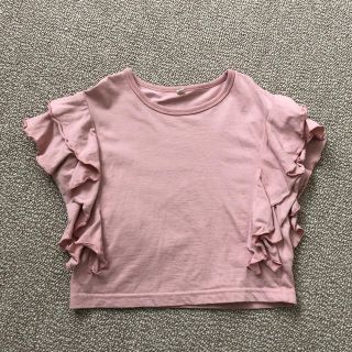 ニシマツヤ(西松屋)の袖フリル カットソー 95cm(Tシャツ/カットソー)