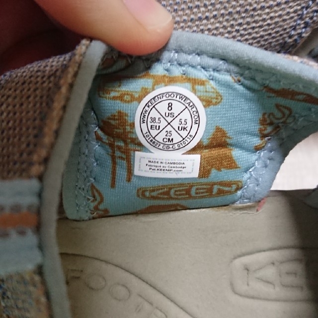 KEEN(キーン)のKEEN レディース ニューポートレトロ Hemp rovincial Blue レディースの靴/シューズ(サンダル)の商品写真