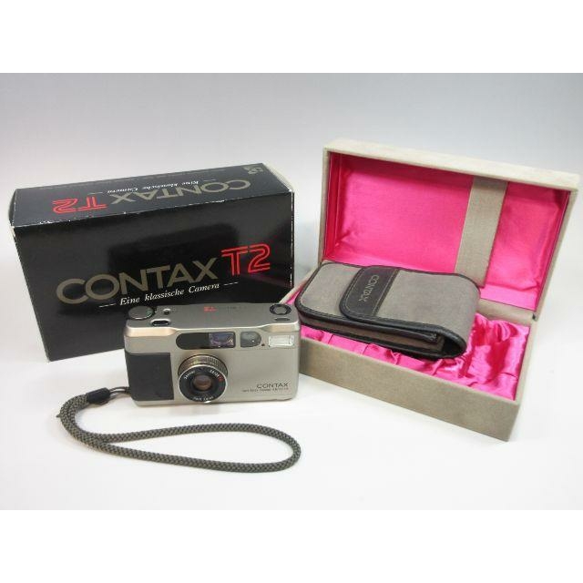 好評 京セラ 美品 箱付 T2データバック T2D コンタックス CONTAX
