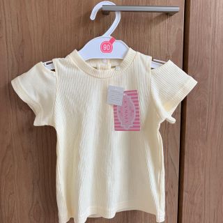 ニシマツヤ(西松屋)の値下げ☆新品 オフショルダー 90cm(Tシャツ/カットソー)