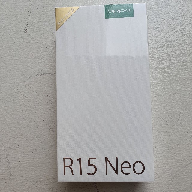 R15Neo 新品　simフリー