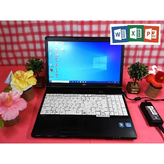 320GBメモリお得な富士通のノートPC LIFEBOOK A572/F Core i5