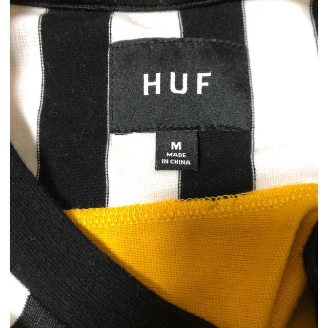 HUF(ハフ)のHUF ハフ ロンt メンズ イエロー メンズのトップス(Tシャツ/カットソー(七分/長袖))の商品写真