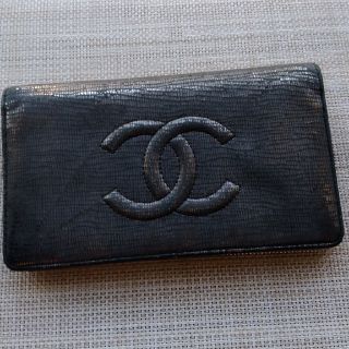 シャネル(CHANEL)のＬＣＶ様専用CHANEL シルバーメタリック 本革長財布(財布)