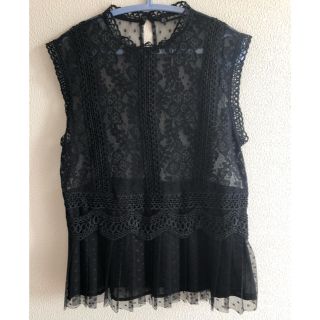 ザラ(ZARA)のZARA レースブラウス(シャツ/ブラウス(半袖/袖なし))