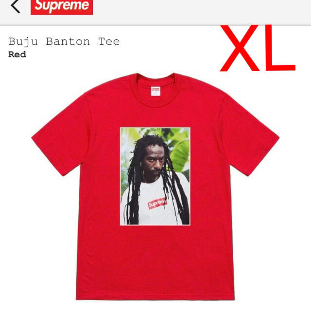 Supreme(シュプリーム)のsupreme Buju Banton フォトT メンズのトップス(Tシャツ/カットソー(半袖/袖なし))の商品写真