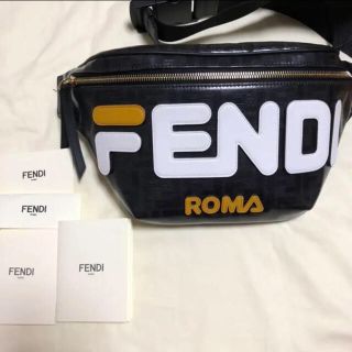 フェンディ(FENDI)の☆swf様専用 FENDI FILAコラボ bag☆(ウエストポーチ)