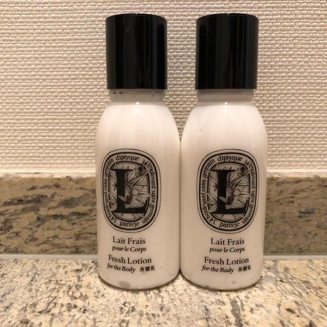 diptyque(ディプティック)の【新品未使用】diptyque(ディプティック)★ボディローション★ソープ★ コスメ/美容のキット/セット(サンプル/トライアルキット)の商品写真