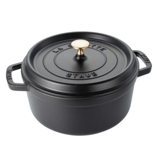 ストウブ(STAUB)のストウブ 鍋 Staubピコ ココットラウンド 20cm 黒(鍋/フライパン)