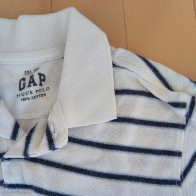 GAP Kids(ギャップキッズ)のGAP120㌢　ポロシャツ キッズ/ベビー/マタニティのキッズ服男の子用(90cm~)(Tシャツ/カットソー)の商品写真