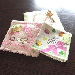 ラデュレ(LADUREE)のラデュレ＊ハンカチセット送料込(ハンカチ)