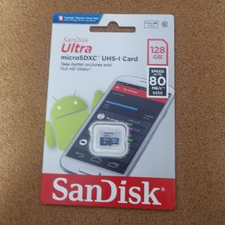 サンディスク(SanDisk)の新品未使用 microSD SanDisk Ultra 128GB(その他)