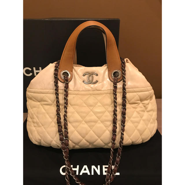 CHANEL - 正規品 シャネル インザミックス チェーントートの通販 by Chris's shop｜シャネルならラクマ