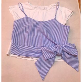 セシルマクビー(CECIL McBEE)のビスチェTシャツセット🙌(セット/コーデ)