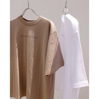 ステュディオス(STUDIOUS)のCLANE PETAL パックTシャツ 銀座三越限定 ベージュ 2 (Tシャツ(半袖/袖なし))