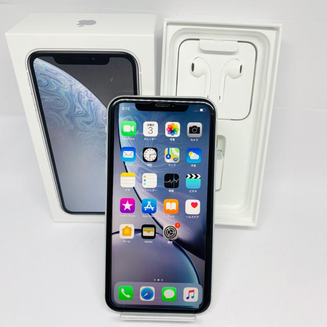 最新情報 iPhone - 【バッテリー100%】SIMフリー iPhoneXR 64GB