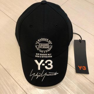 ワイスリー(Y-3)のy-3 キャップ 新品 ブラック(キャップ)