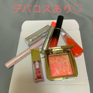 スック(SUQQU)の専用♡DiorコーラルツイストSUQQU限定リップアワーグラスチークフローフシ(口紅)