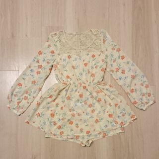 イング(INGNI)の【美品】INGNI イング キュロット ワンピース サロペット パンツ(ミニワンピース)