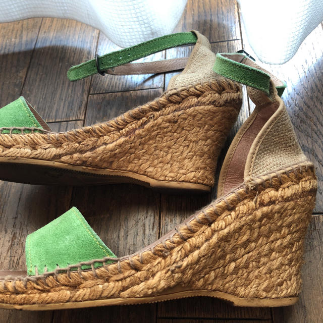 Calzanor(カルザノール)のカイザノール サンダル グリーン色 レディースの靴/シューズ(サンダル)の商品写真