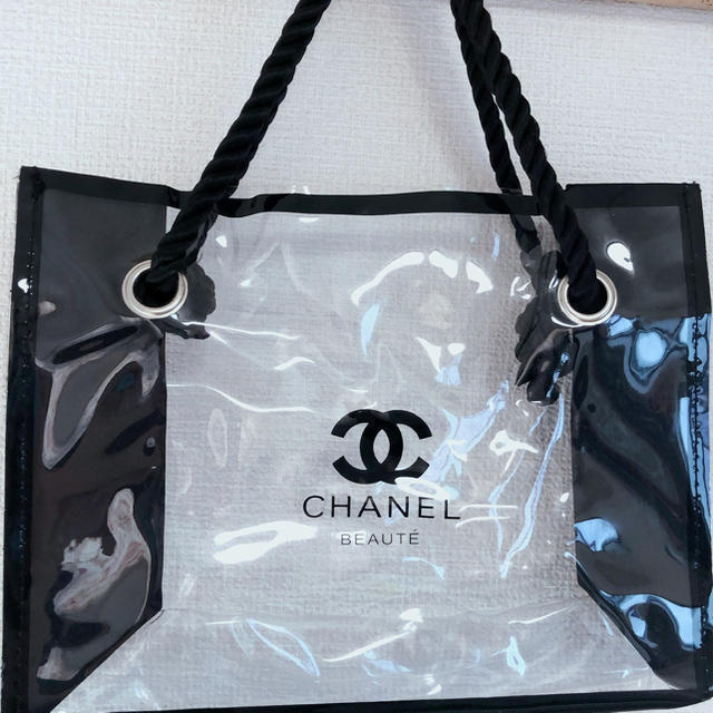 スーパーコピー エルメス メンズプレゼント 、 CHANEL - シャネル コスメBeaute ビニールバッグ プールバッグ クリアの通販 by happy faith's shop｜シャネルならラクマ