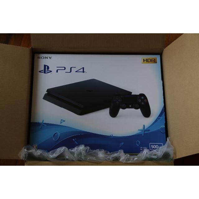未開封新品　PS4 PlayStation®4 ジェット・ブラック 500GB