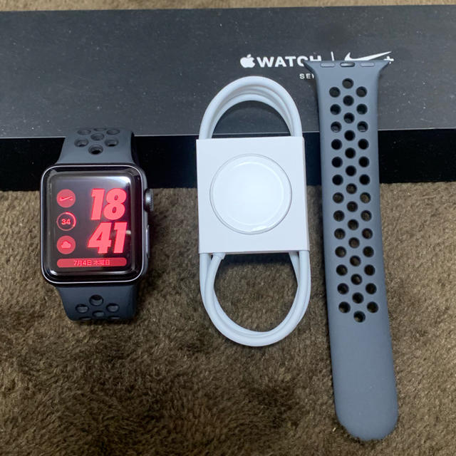 Apple - Apple Watch3 GPSモデル ナイキ 38ミリ