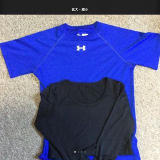 アンダーアーマー(UNDER ARMOUR)のユニクロヒートティック&アンダーアーマン(Tシャツ/カットソー)