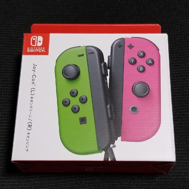 Nintendo Switch用 Joy-Con ネオングリーン/ネオンピンク - その他