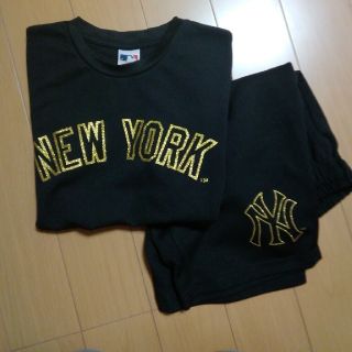 ニューヨークヤンキース半袖上下(らら様専用(Tシャツ/カットソー)