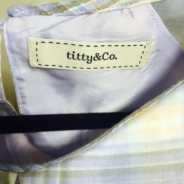 titty&co(ティティアンドコー)のtitty & co. ワンピース  レディースのワンピース(ミニワンピース)の商品写真