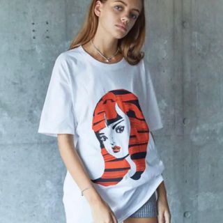 アリシアスタン(ALEXIA STAM)のjuemi  Tee(Tシャツ(半袖/袖なし))