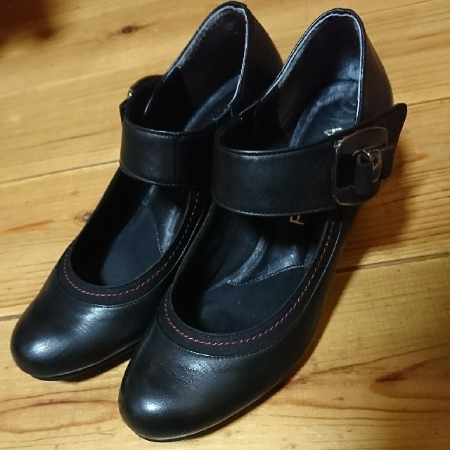 卑弥呼(ヒミコ)の23cm黒色パンプス＊*〜 レディースの靴/シューズ(ハイヒール/パンプス)の商品写真