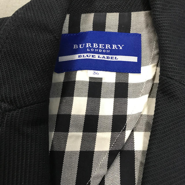 BURBERRY BLUE LABEL(バーバリーブルーレーベル)のバーバリージャケット レディースのジャケット/アウター(テーラードジャケット)の商品写真