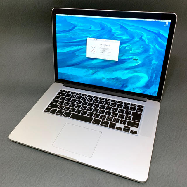 【美品・新品バッテリー】MacBook Pro（15インチ Mid 2015）