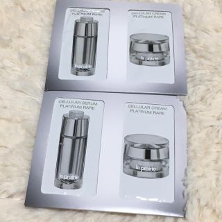 ラプレリー(La Prairie)のラ・プレリー  PTレア クリーム＆セラム サンプル2包(フェイスクリーム)