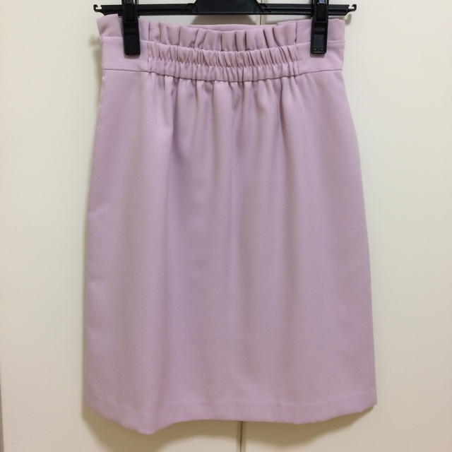 MISCH MASCH(ミッシュマッシュ)のミッシュマッシュ リボンベルト付タイトスカート ピンク レディースのスカート(ひざ丈スカート)の商品写真